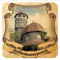 Сувенирные магниты "Светлогорск", набор из 2 магнитов